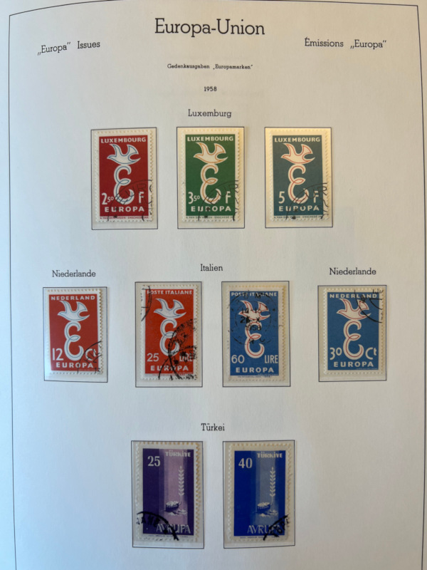 Samling Europa CEPT 1956-1990 - 7