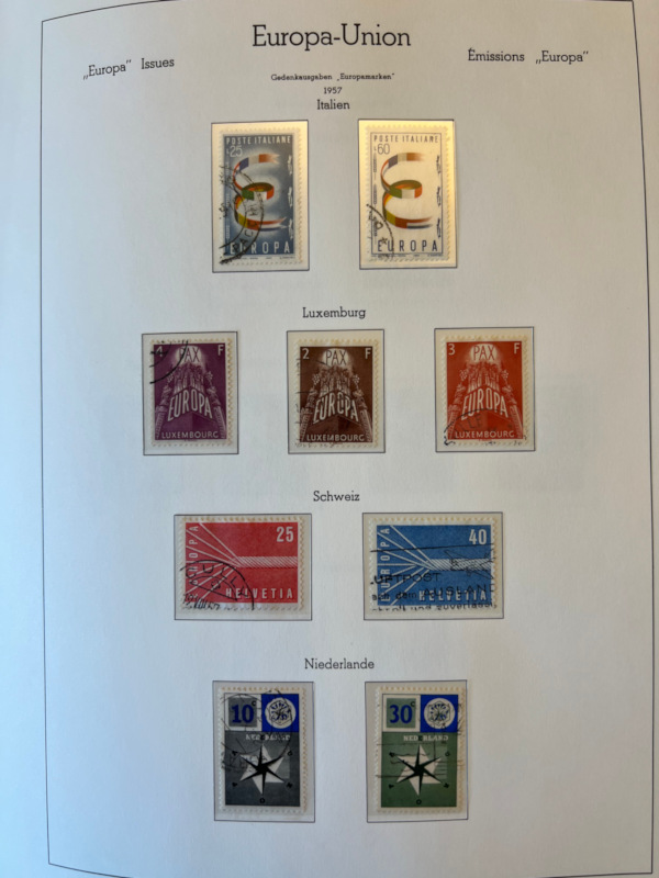 Samling Europa CEPT 1956-1990 - 5