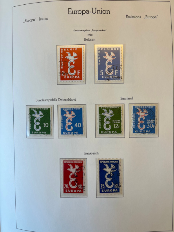 Samling Europa CEPT 1956-1990 - 6