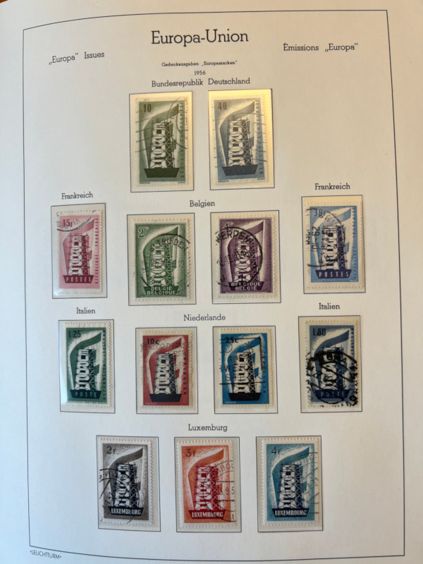 Samling Europa CEPT 1956-1990 - 3