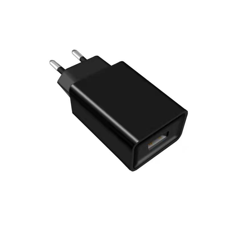 SiGN Väggladdare för iPhone, iPad, Android 1xUSB-A, 2.4A - Svart