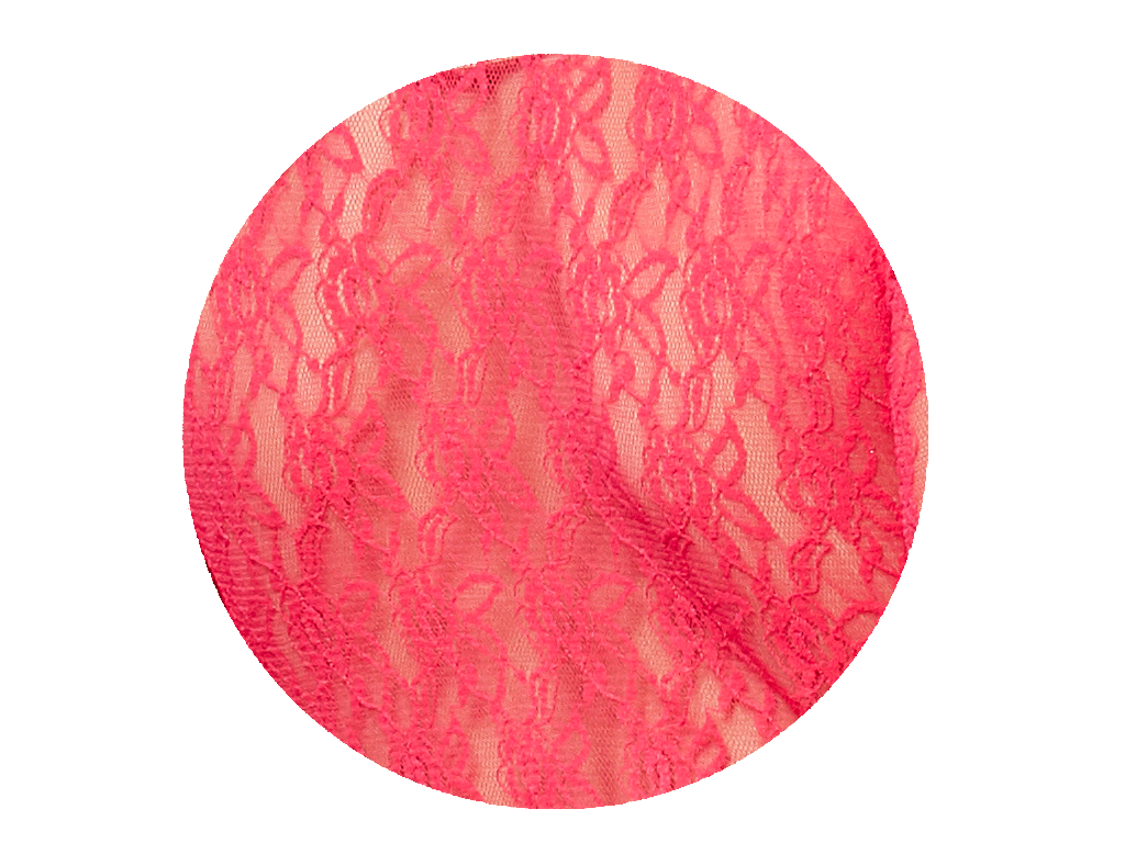 Spetsklänning i rosa - 2