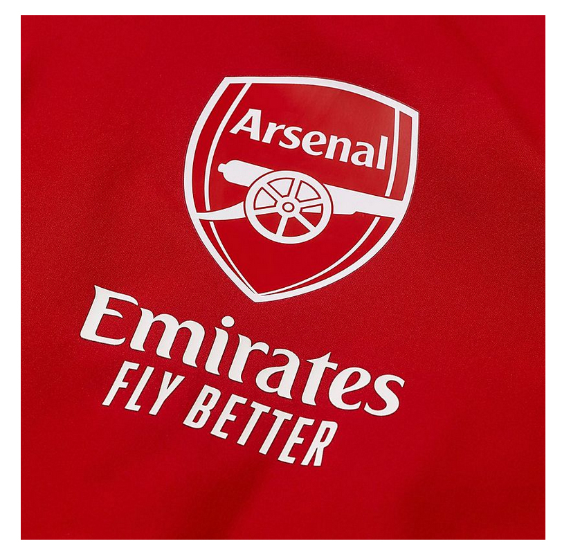 2021/2022 ARSENAL ADIDAS PRESENTATION JACKET - RÖD - 4