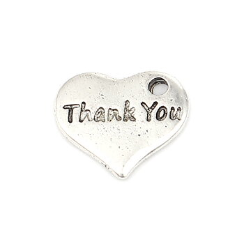 Charm   Heart "Thank you"
