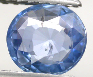 Zafiro azul natural sin tratar extremadamente raro de 0,96 ct - 3