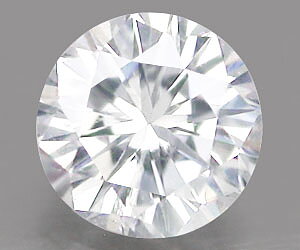 Diamante blanco natural auténtico VVS2 G de 0,05 ct y 2,4 mm