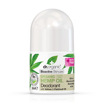 Dr Organic Hampaolja Deo Roll-On 50ml