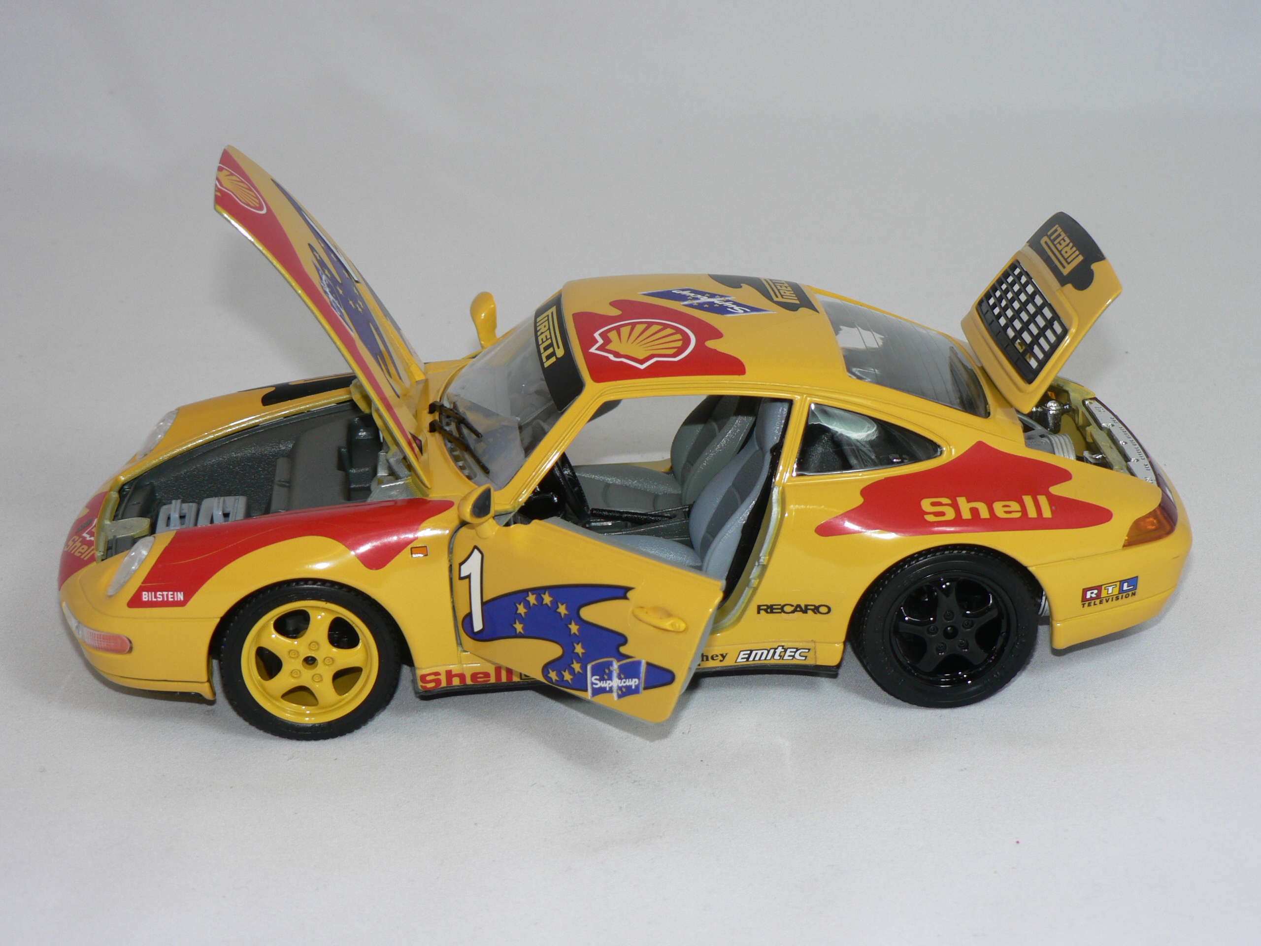 Porsche 911 Carrera GT -1993  1:18  Burago - 4