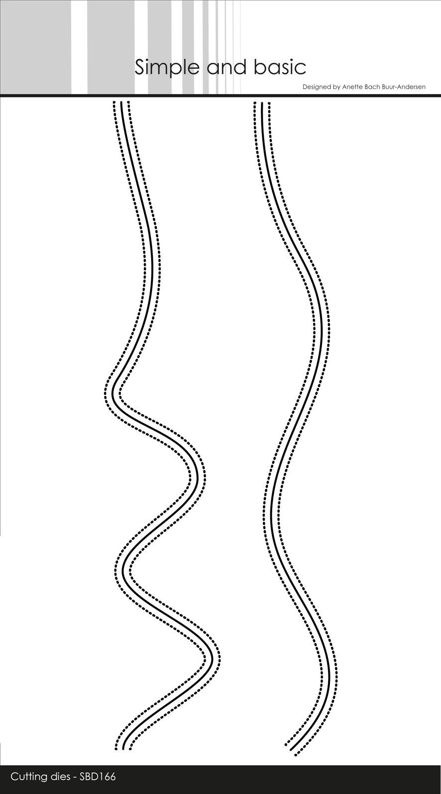 Simple and basicHills and Mountains Cutting Dies
