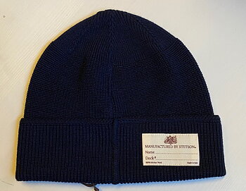 Beanie merinoull Stetson, navy