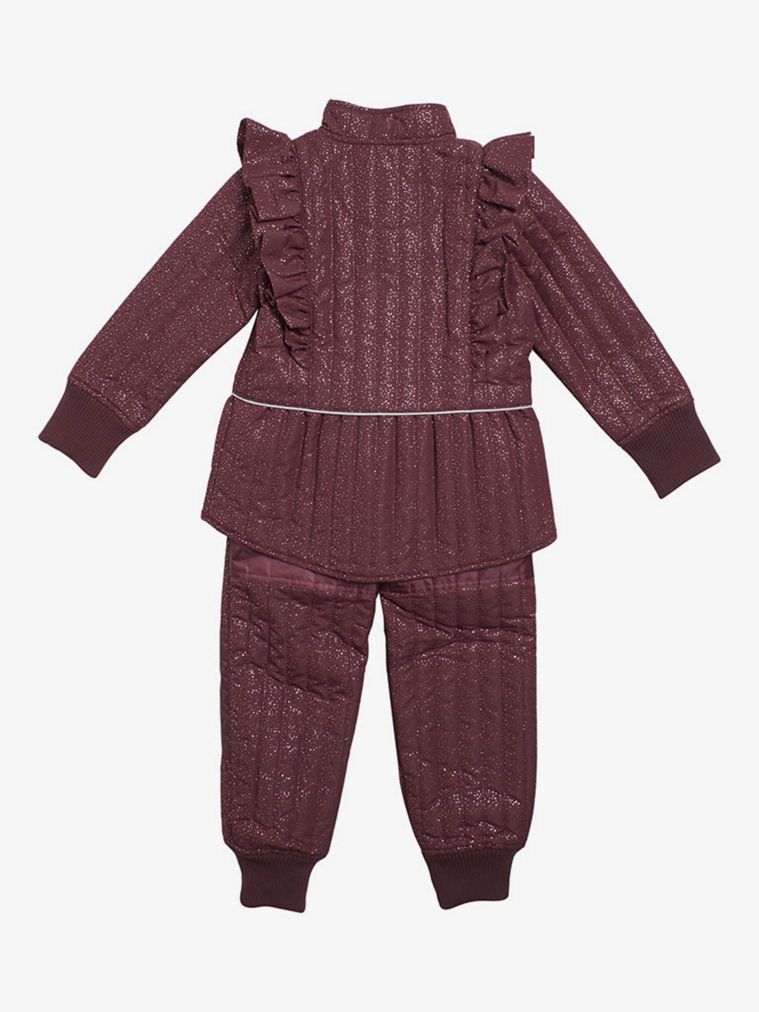En Fant  Thermal Set W. Gold Glitter  Vineyard Wine - 2