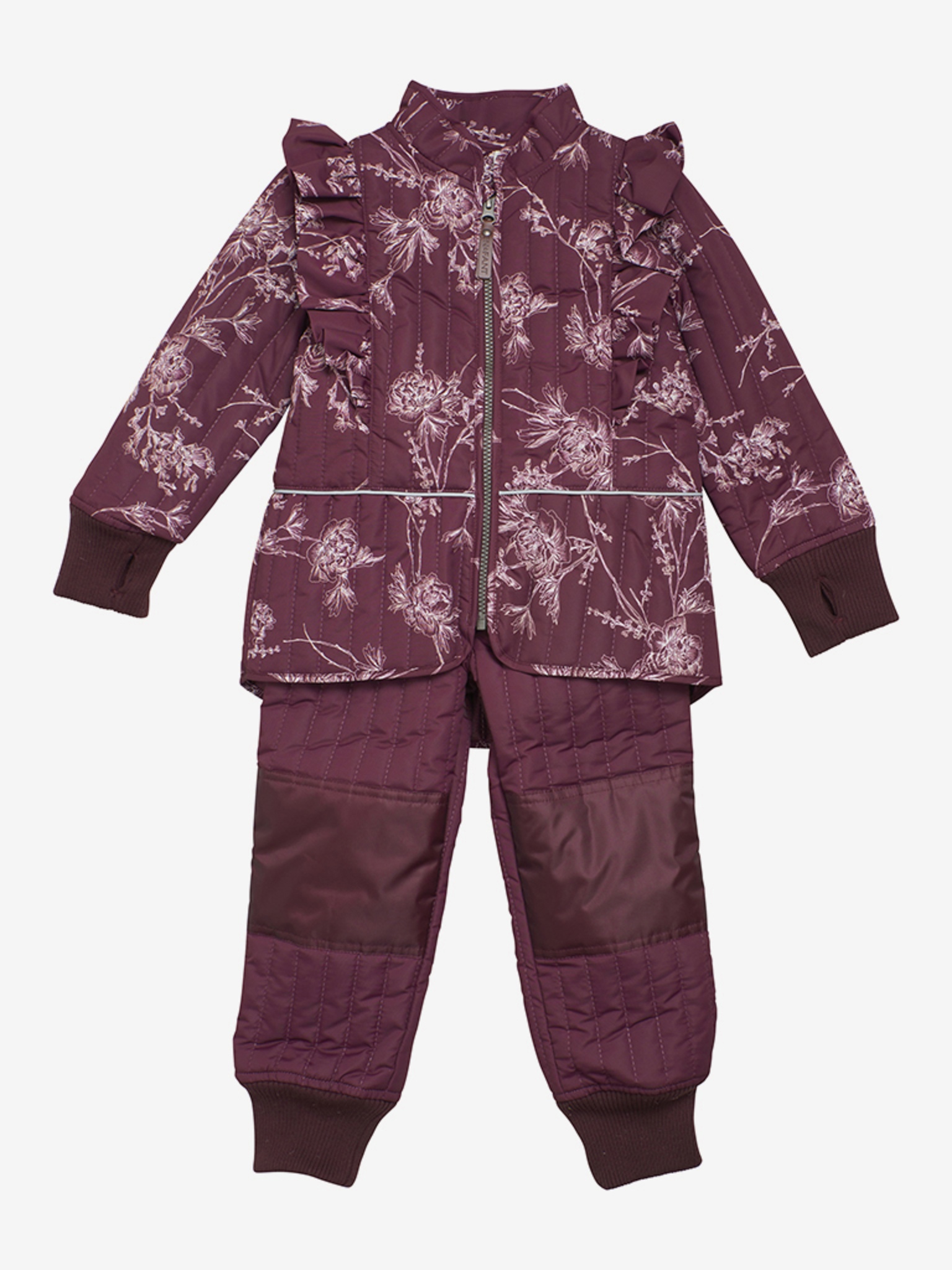 En Fant  Thermal Set   Vineyard Wine med blommor - 2