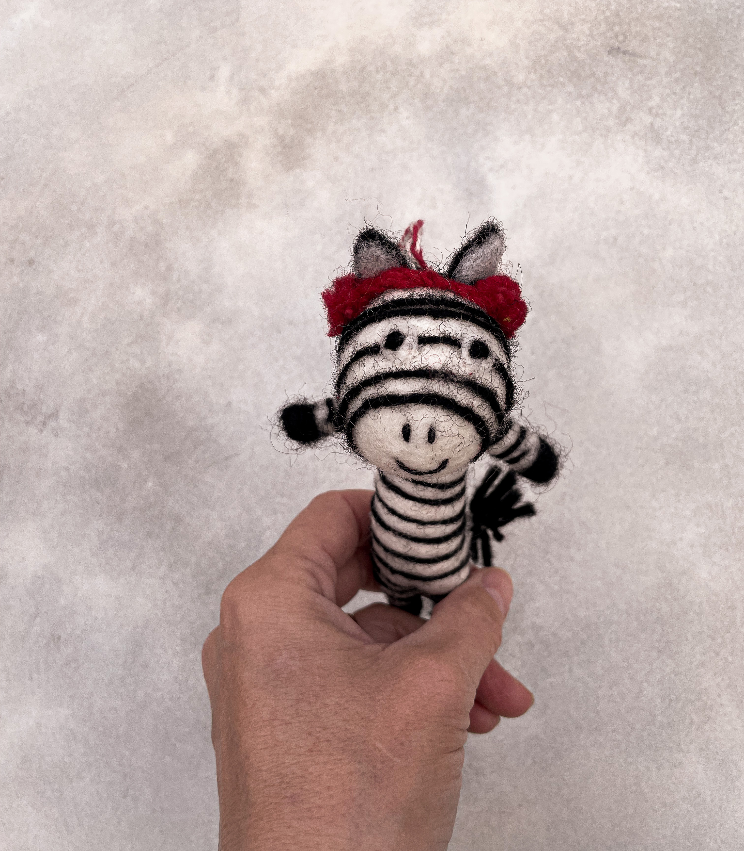 Afroart Tovat Djur  Zebra Earmuffs