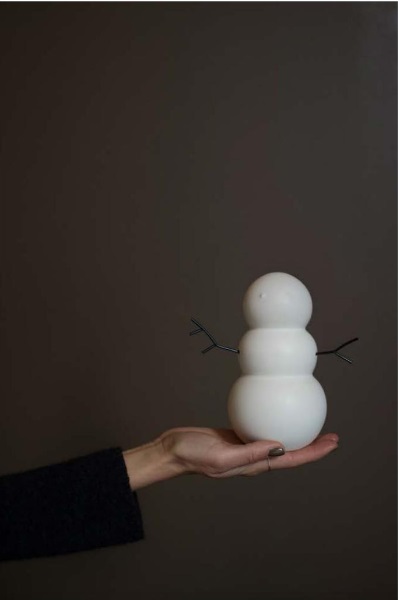Snowman - Large - 16.5 cm - DBKD - 9
