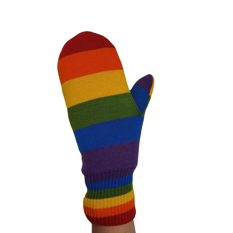Pride Handschuhe aus Wolle  - 14