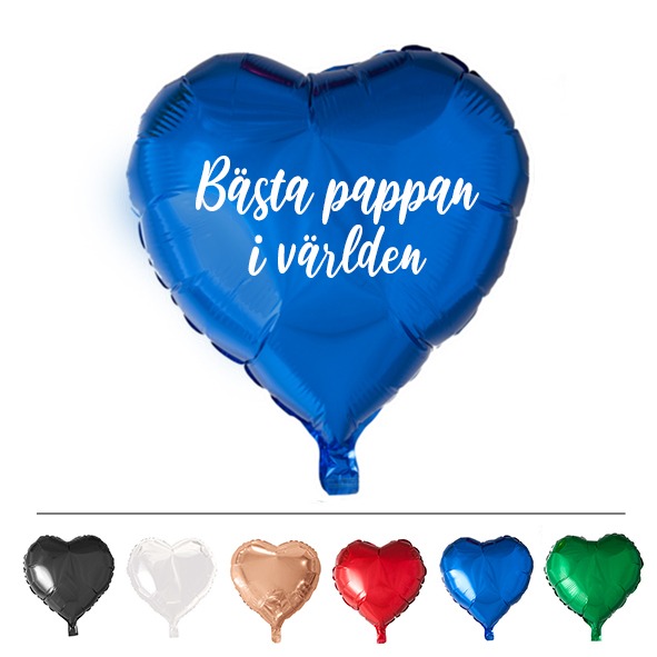 Ballong fars dag - "Bästa pappan i världen" 
