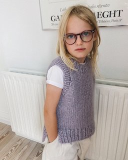 Holiday Slipover Junior, PetiteKnit
