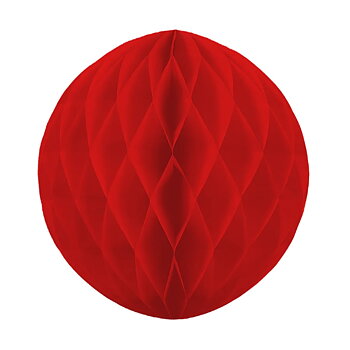 Honeycomb Röd 30 cm