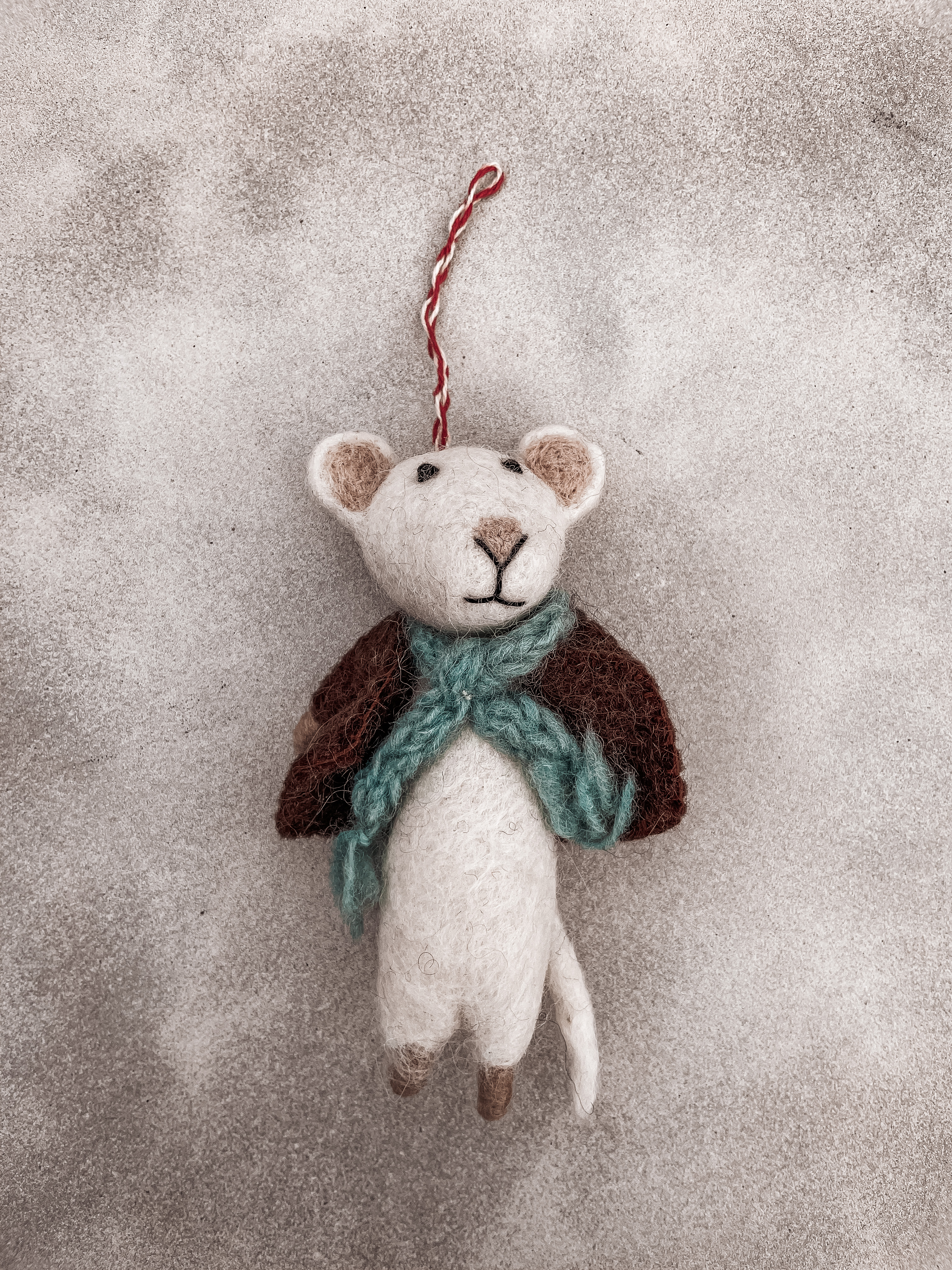 Afroart Tovat Djur  Mouse Brown Coat