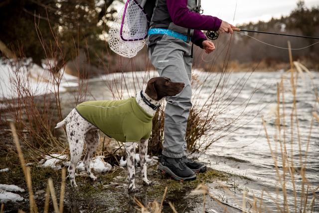 Ruffwear Climate Change Fleece Jacket CEDAR GREEN