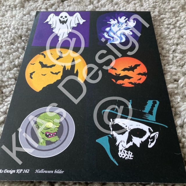 KD Klippark 162 Halloween bilder