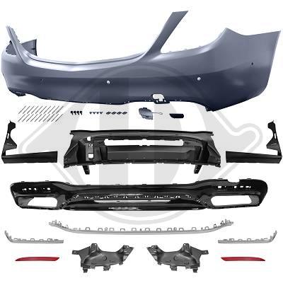 1. CKM S65 AMG look rear kit FACELIFT - 2