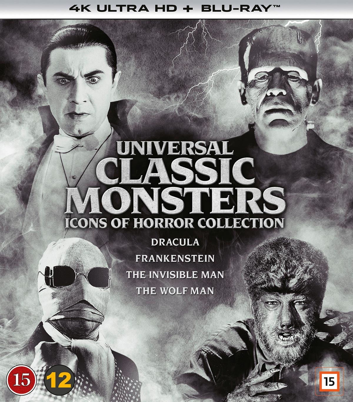 Universal Classic Monsters Collection (4K Ultra HD Blu-ray + Blu-ray)