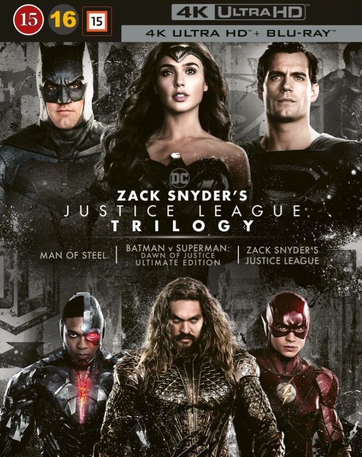 Zack Snyder's Justice League Trilogy (4K Ultra HD + Blu-ray)