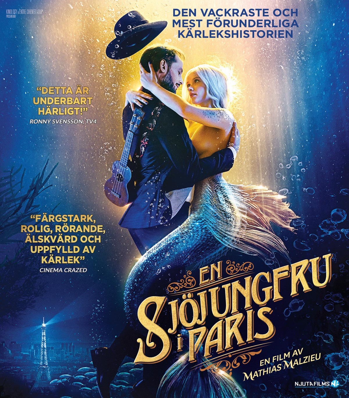 En Sjöjungfru I Paris (Blu-ray)