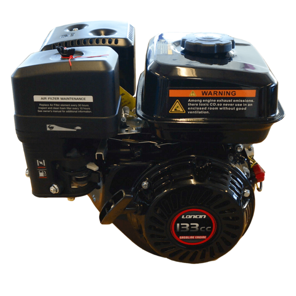 Bensinmotor Loncin 4,0 hk med 18 mm axel. 