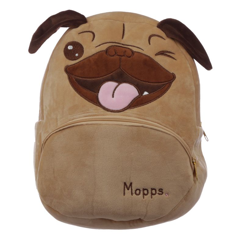 Pug with backpack best sale