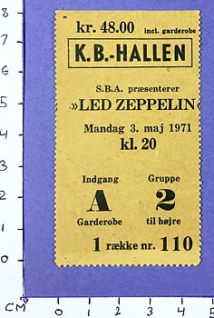 LED ZEPPELIN - Copenhagen 1971