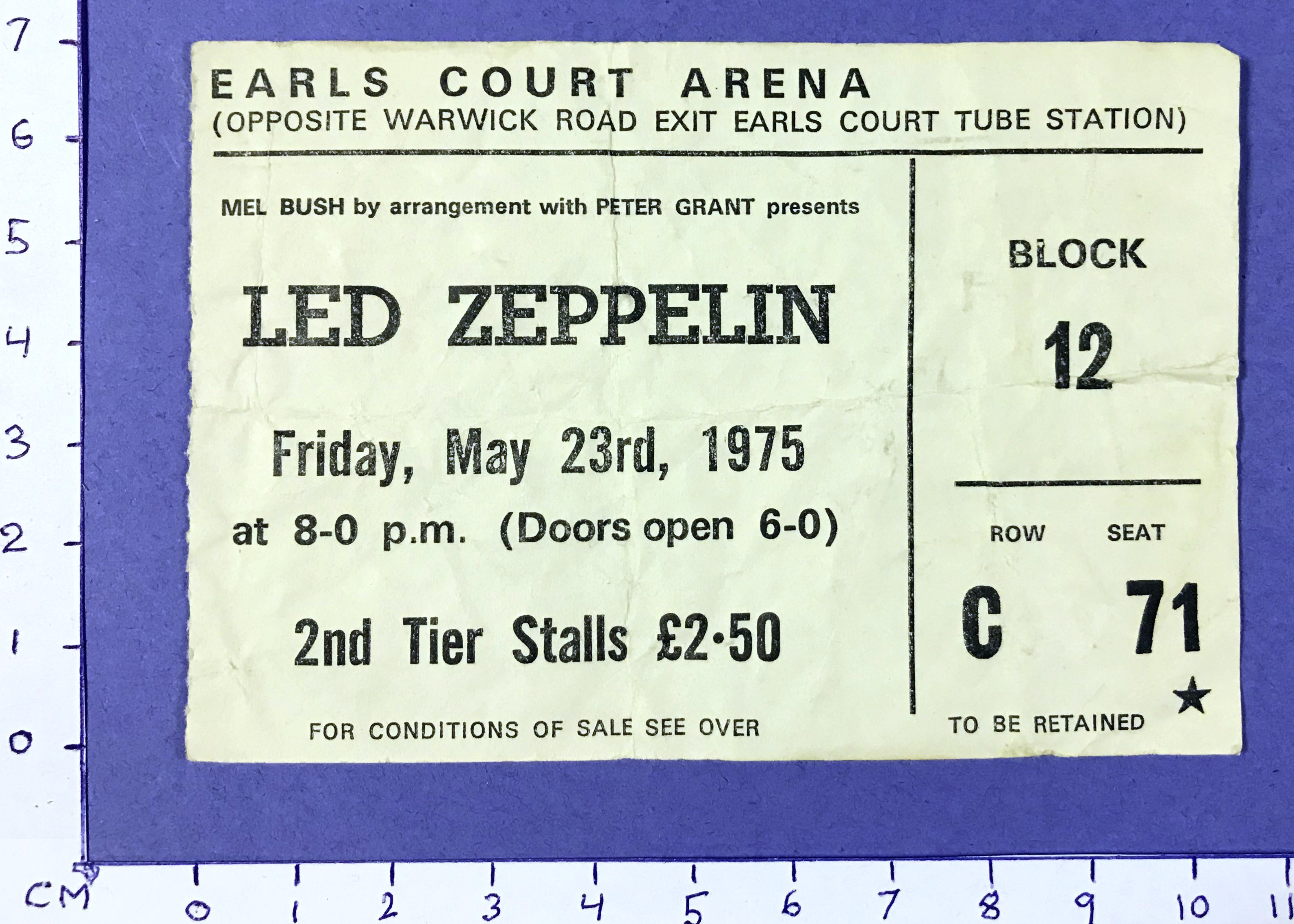 LED ZEPPELIN - London 1975 (3rd night)