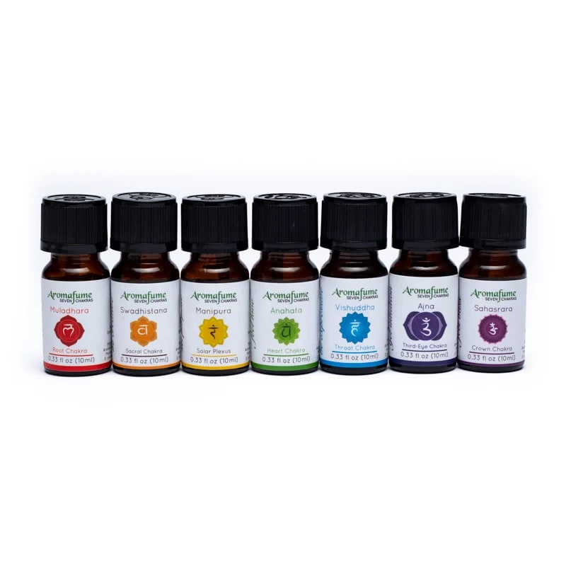 Chakra essential oil blend set of 7 Aromafume  - 3