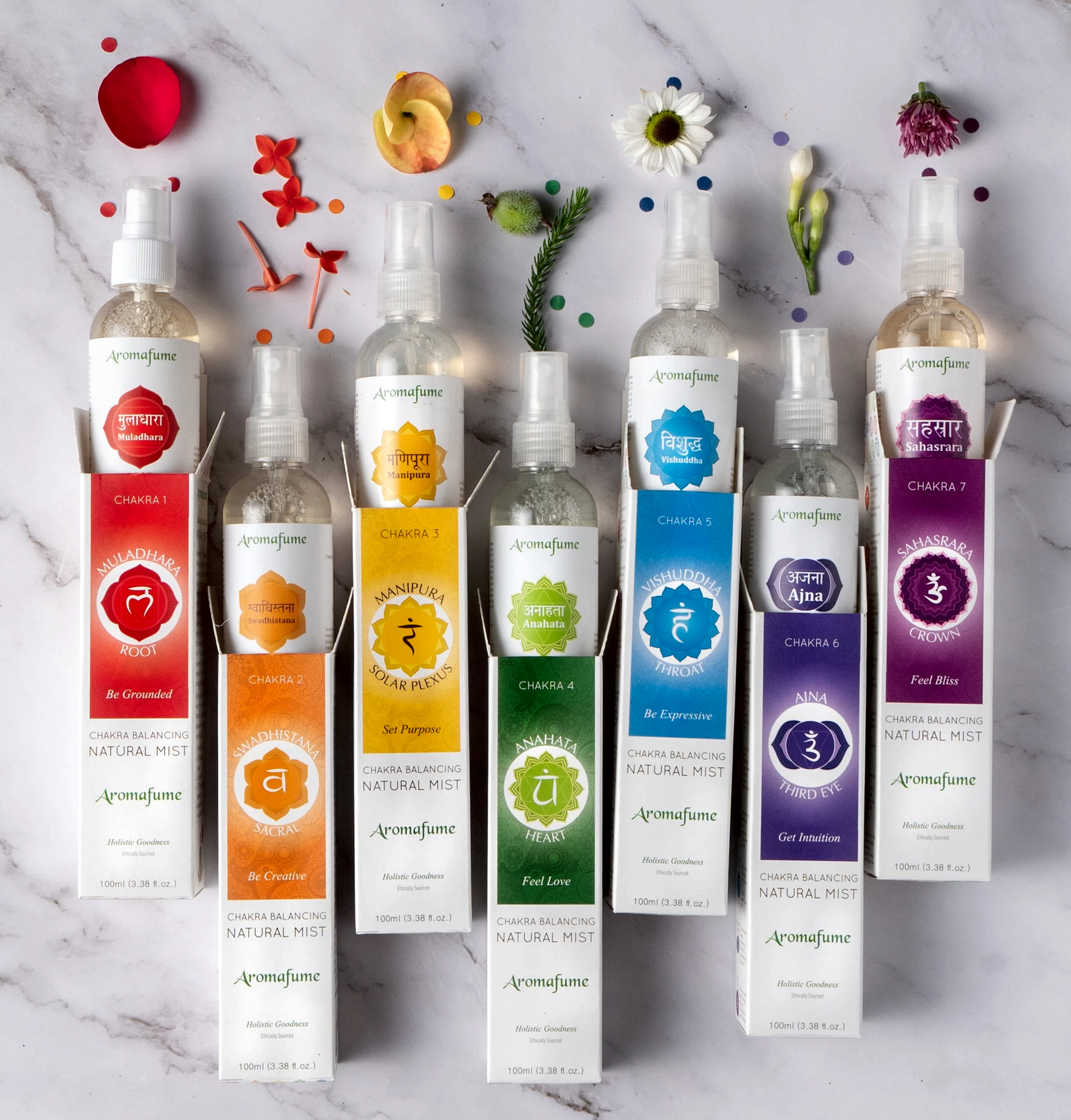 7 Chakra Balancing Mists (Set of 7)