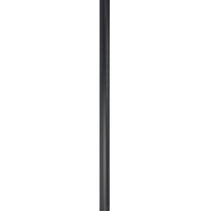 Stolpe Aluminium, 50x1665 mm, Svart