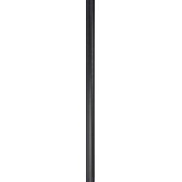 Stolpe Aluminium, 50x1665 mm, Svart