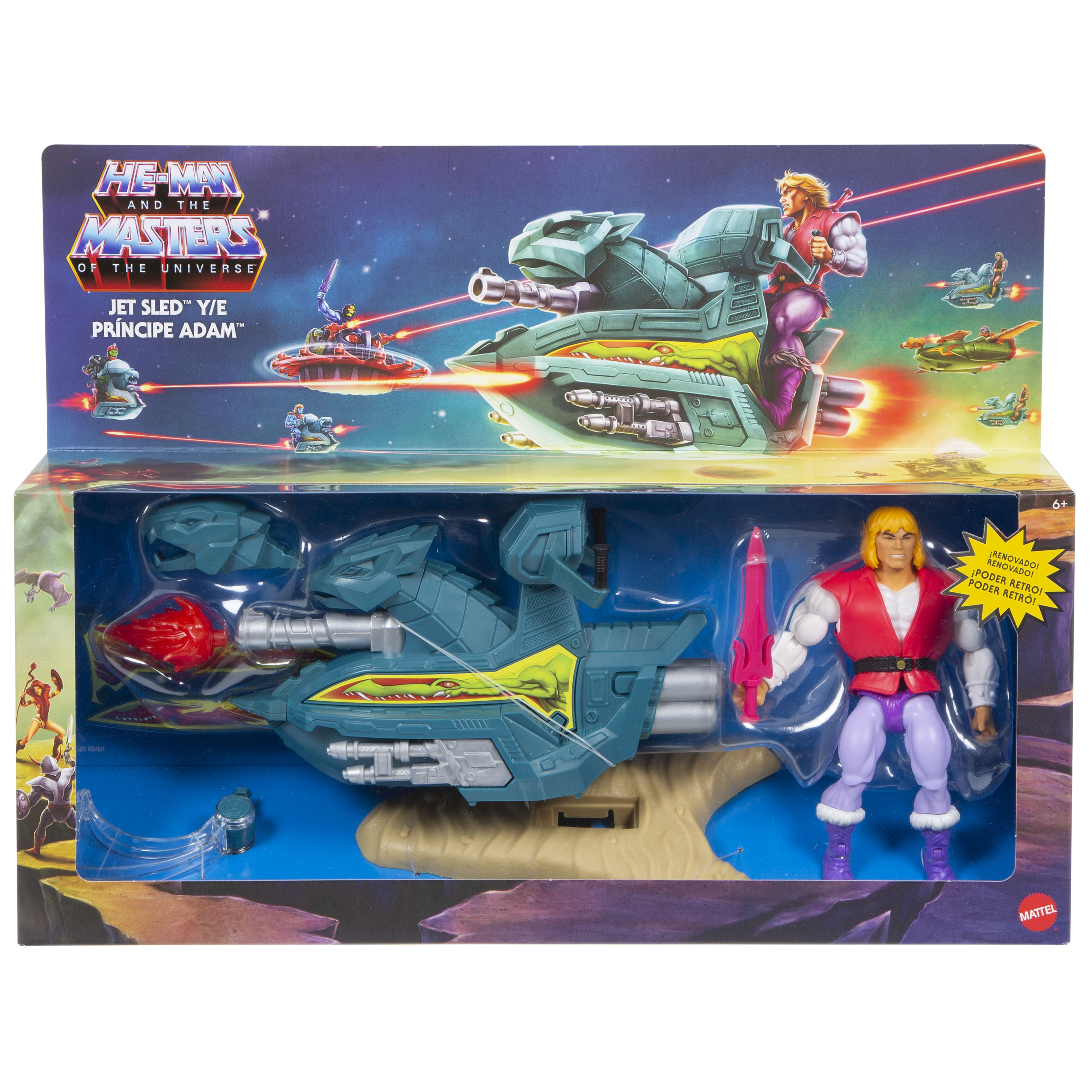 Masters of the Universe Prince Adam Sky Sled - 3