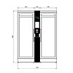 Frontdekal Foodies SmartFridge 600 