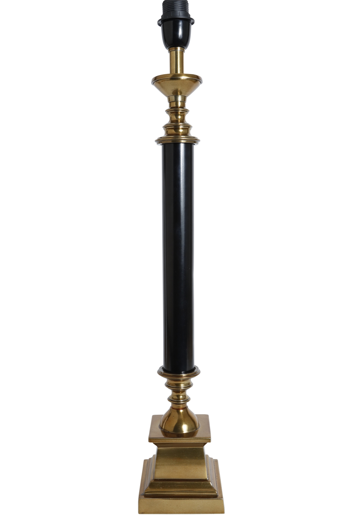 Lampfot / Mässing-Svart / H:70cm