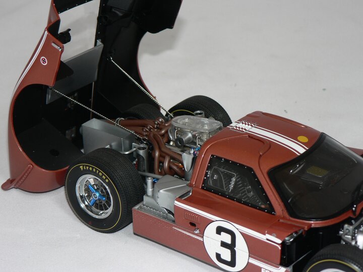Ford GT40 Mk IV #3 (LE MANS 1967) M. ANDRETTI/L. BIANCHI  1:18  Exoto