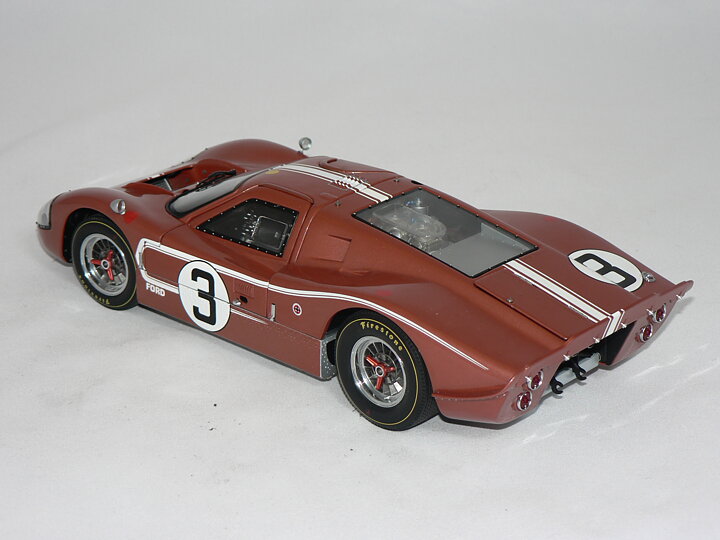 Ford GT40 Mk IV #3 (LE MANS 1967) M. ANDRETTI/L. BIANCHI  1:18  Exoto
