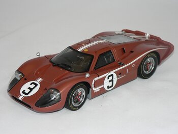 Ford GT40 Mk IV #3 (LE MANS 1967) M. ANDRETTI/L. BIANCHI  1:18  Exoto