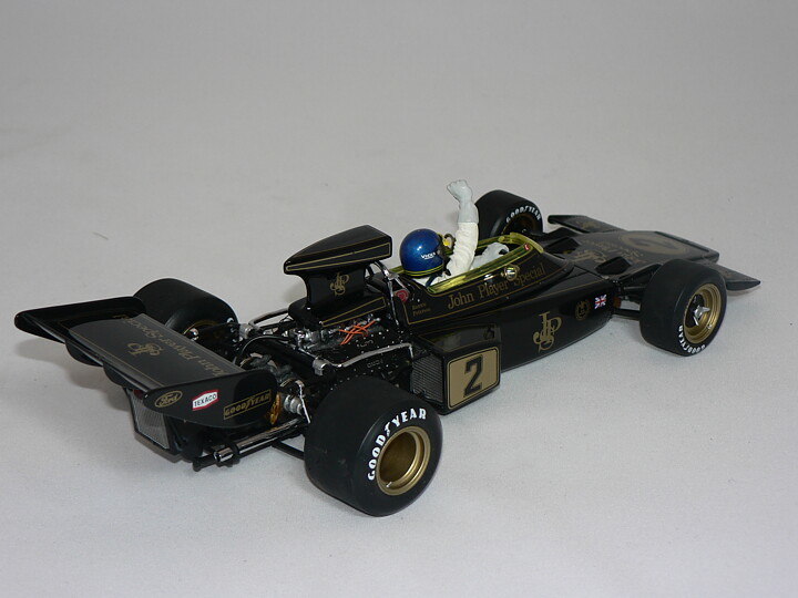 Lotus 72E  F1 JPS  #2 (WINNER GP ITALIEN 1973) R. PETERSON  1:18  Exoto