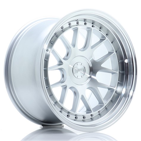 Japan Racing JR40 18x10,5 ET15-22 Custom Silver Machined Face