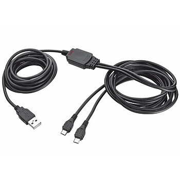 Charge & Play kabel PS4 - ladda två kontroller samtidigt