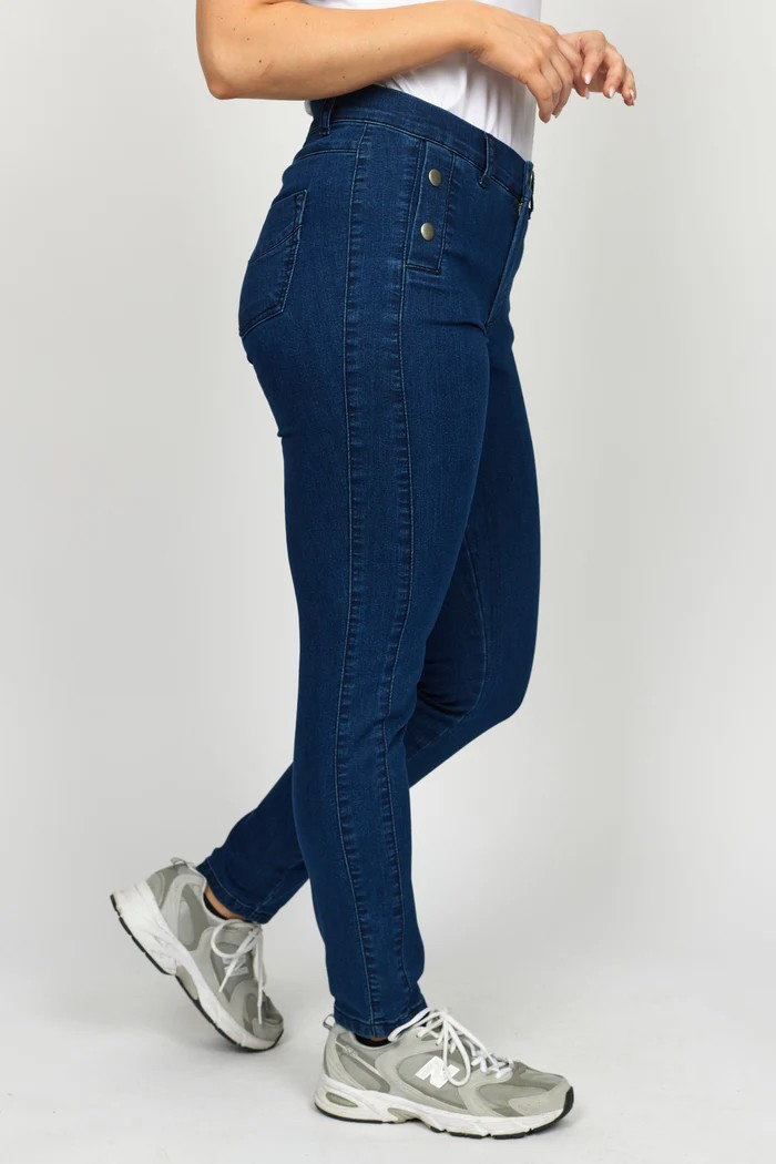 Kaxy Pant - Denim - 2-Biz - 2