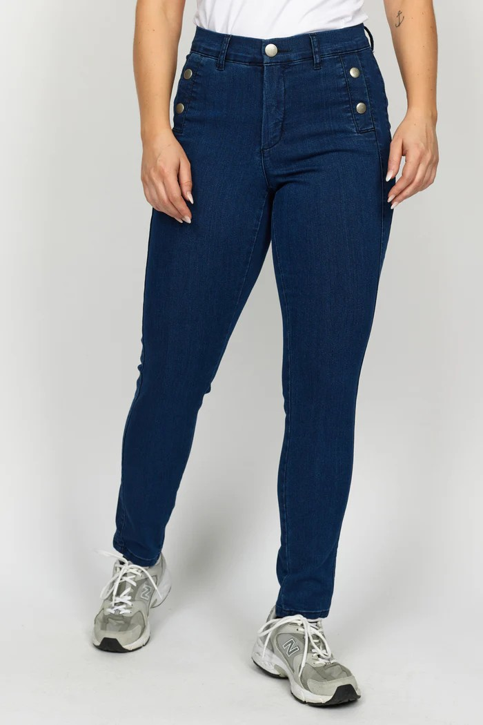 Kaxy Pant - Denim - 2-Biz