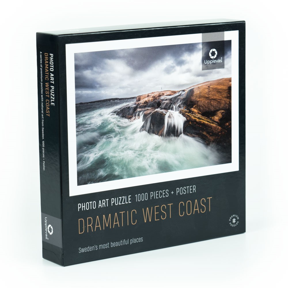 DRAMATIC WEST COAST - UPPLEVAS JIGSAW PUZZLE  1000 pieces