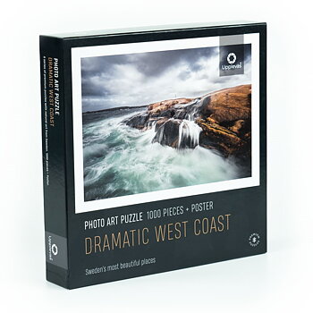 DRAMATISKA VÄSTKUSTEN, Smögen –  UPPLEVAS PUSSEL  1000 bitar